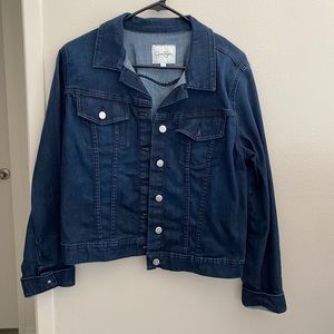 Jessica Simpson Dark Jean Jacket